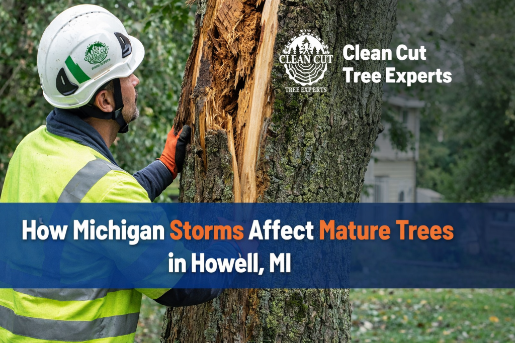 Michigan Storms and Howell Mature Trees